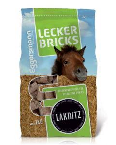 Eggersmann Lecker Bricks Lakritz 1kg