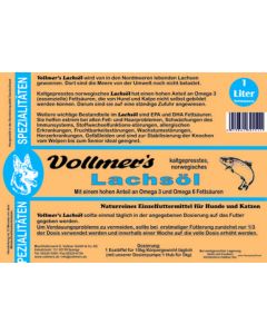 Vollmer's Lachsöl 1l