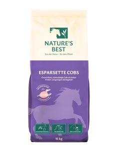 Nature´s Best Esparsette Cobs 15kg