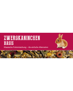 KnabberLust Zwergkaninchenfutter Basis 12kg